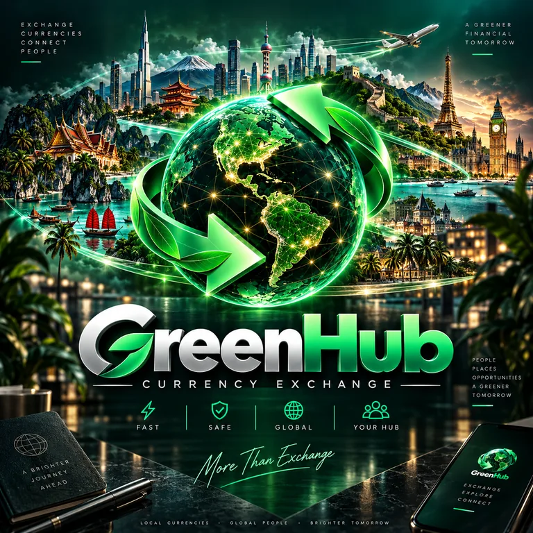 Мир Greenhub: зелёный глобус, обмен и путешествия